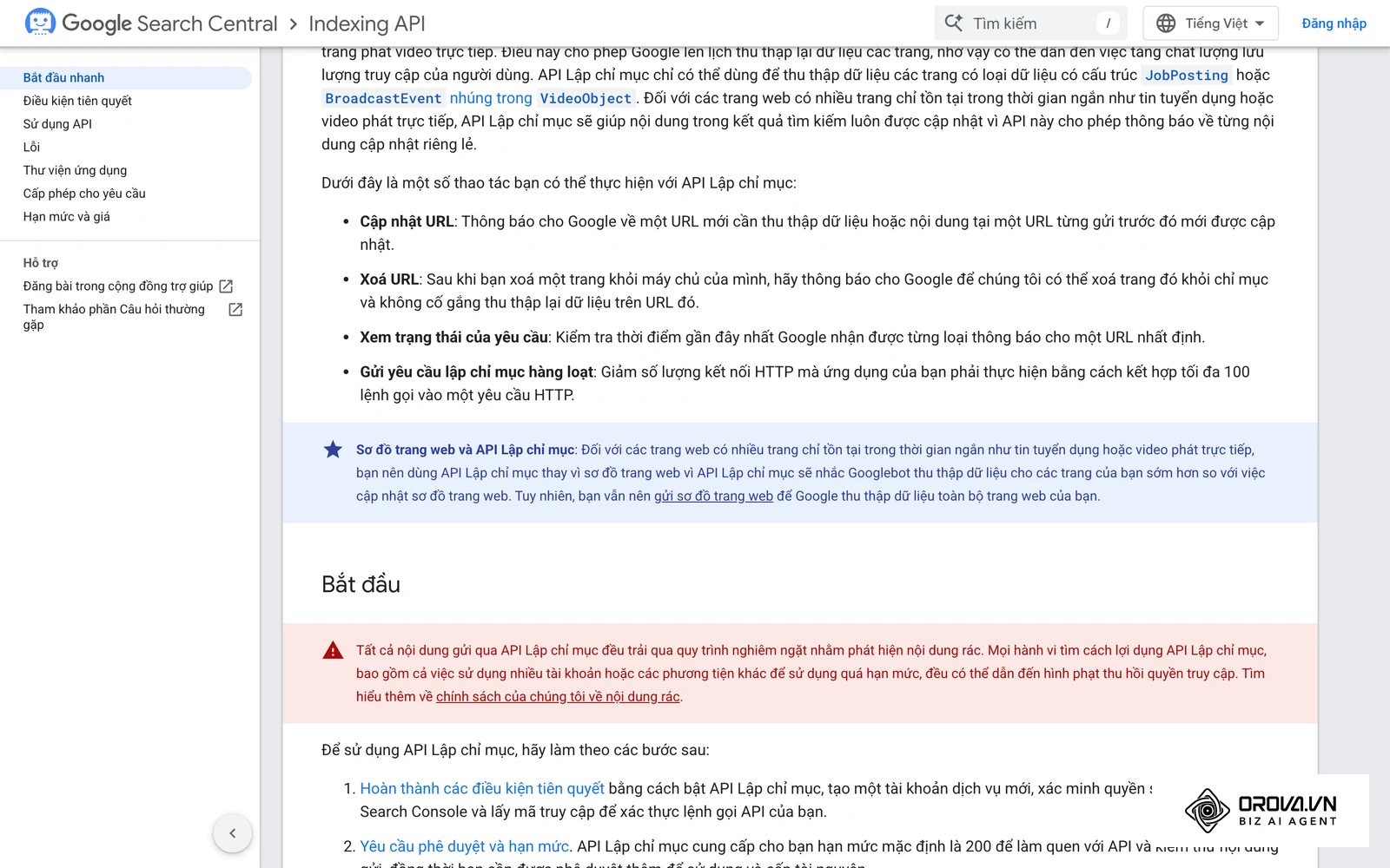 API Indexing: Hệ thống gọi thẳng qua Google Indexing API, ép Google Bot phải vào thu thập lại toàn bộ sitemap mới của website ngay trong đêm.