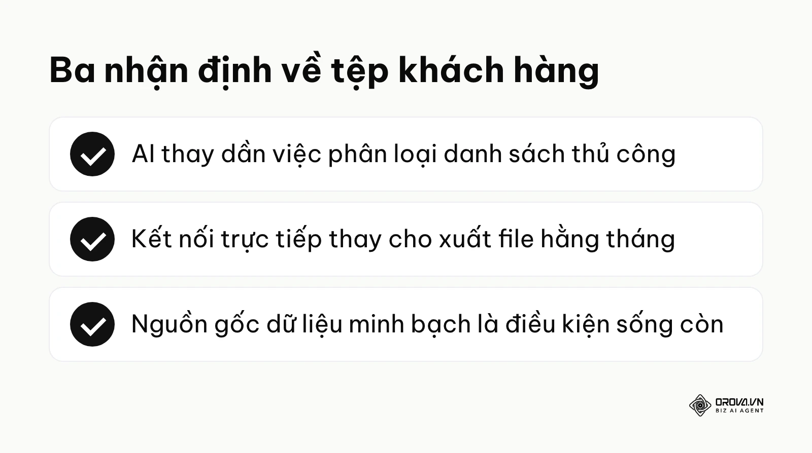 Tóm tắt ba nhận định của tác giả về xu hướng khai thác tệp khách hàng Google Ads.