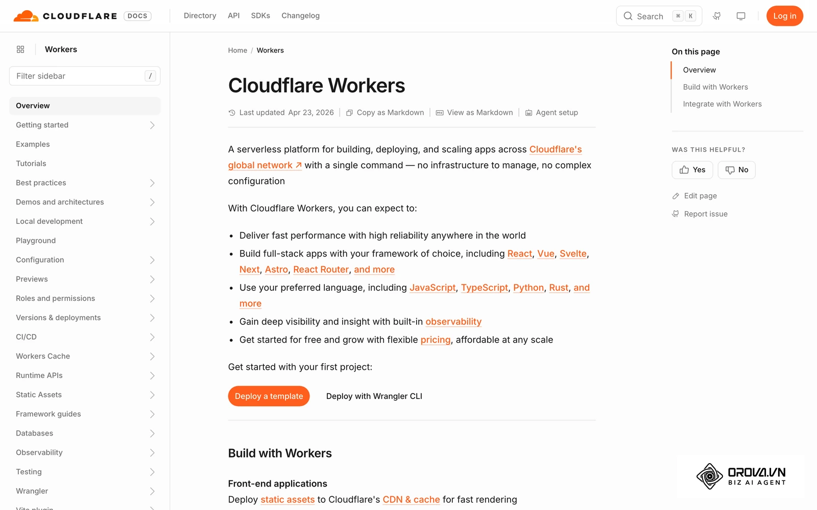 Edge platforms such as Cloudflare Workers let teams change HTML at the CDN layer, one way to deploy SEO tests on large sites.