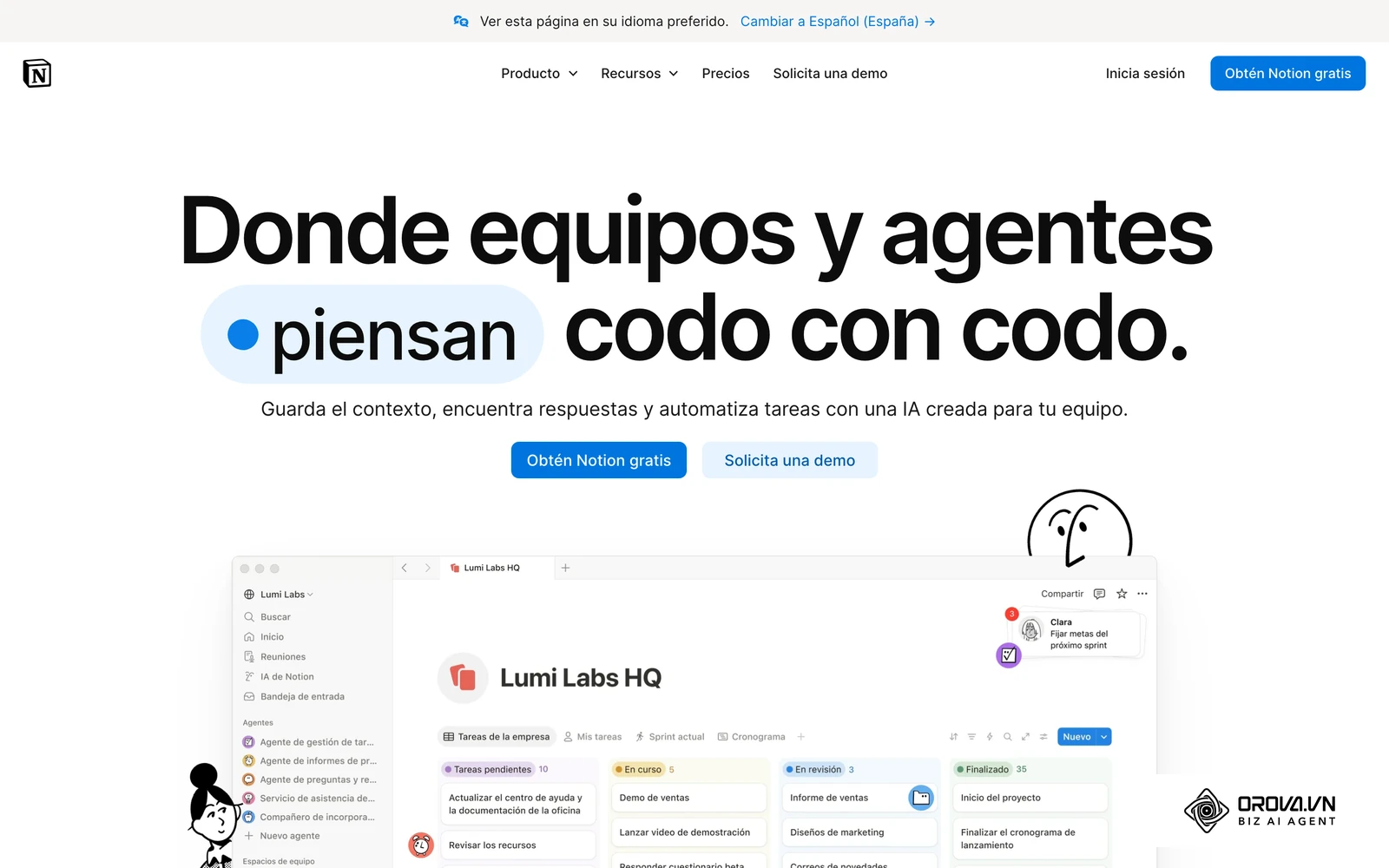Un espacio de trabajo digital permite organizar ideas en bruto antes de pasarlas al calendario oficial de publicación.