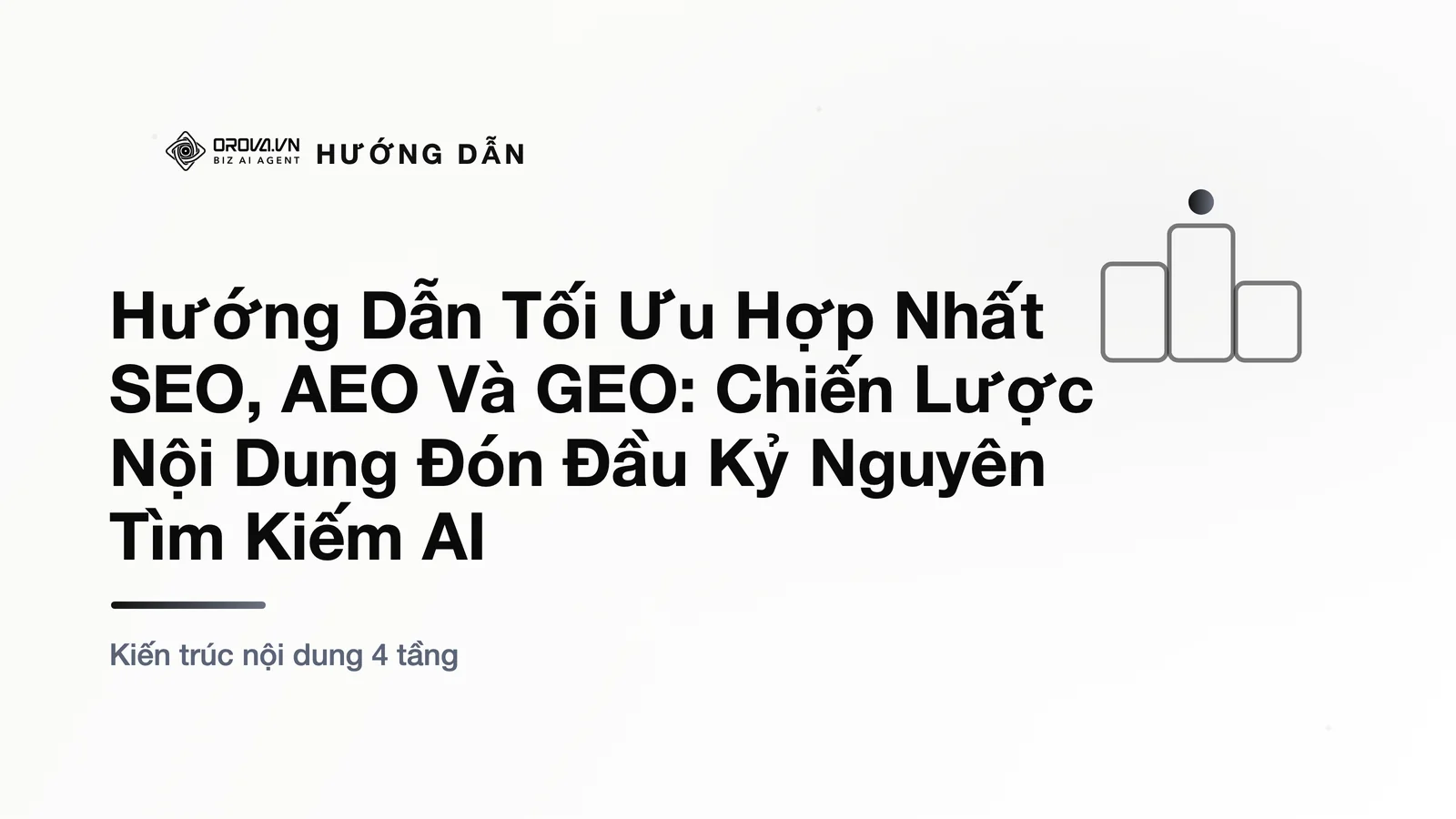 Hướng Dẫn Tối Ưu Hợp Nhất SEO, AEO Và GEO: Chiến Lược Nội Dung Đón Đầu Kỷ Nguyên Tìm Kiếm AI
