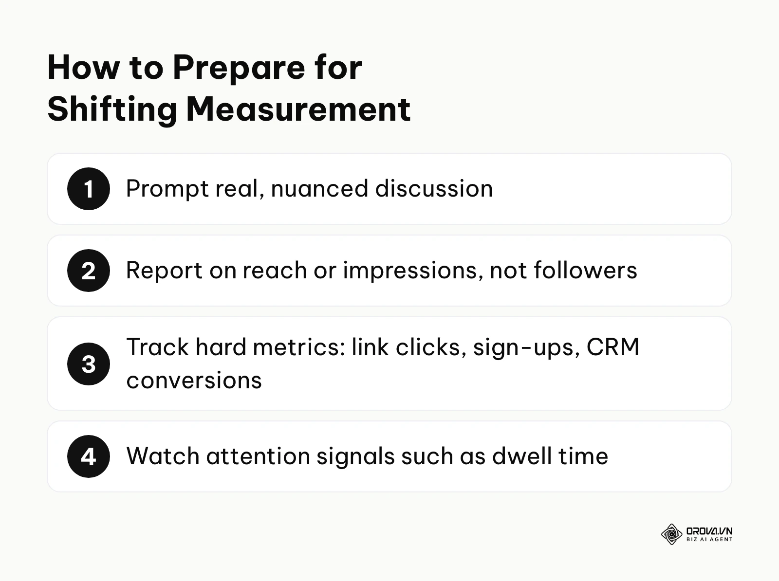 Four steps to prepare engagement reporting for future changes in how platforms measure attention.