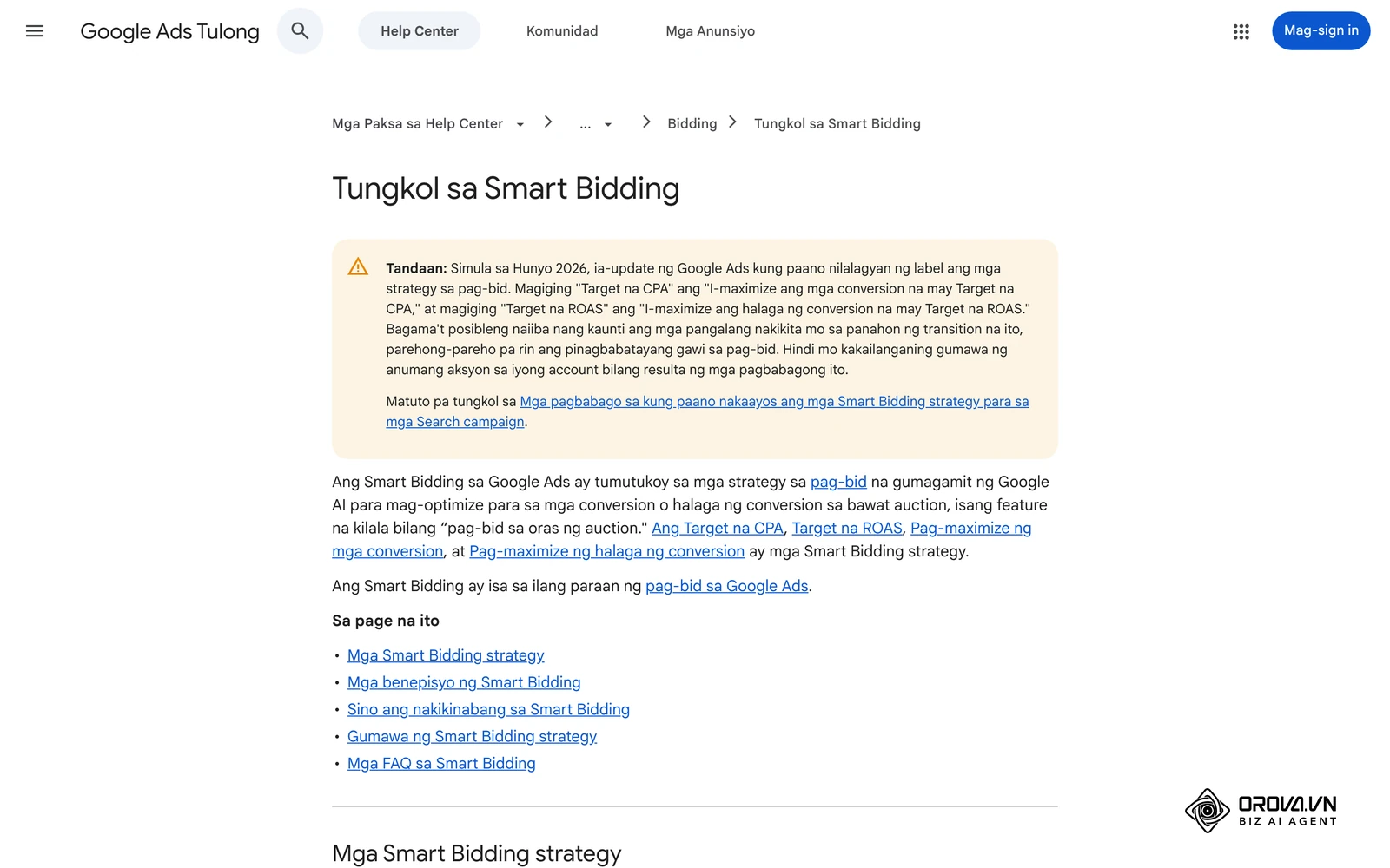 Google Ads Tulong: Smart Bidding, ang pag-bid na nakabatay sa conversion data