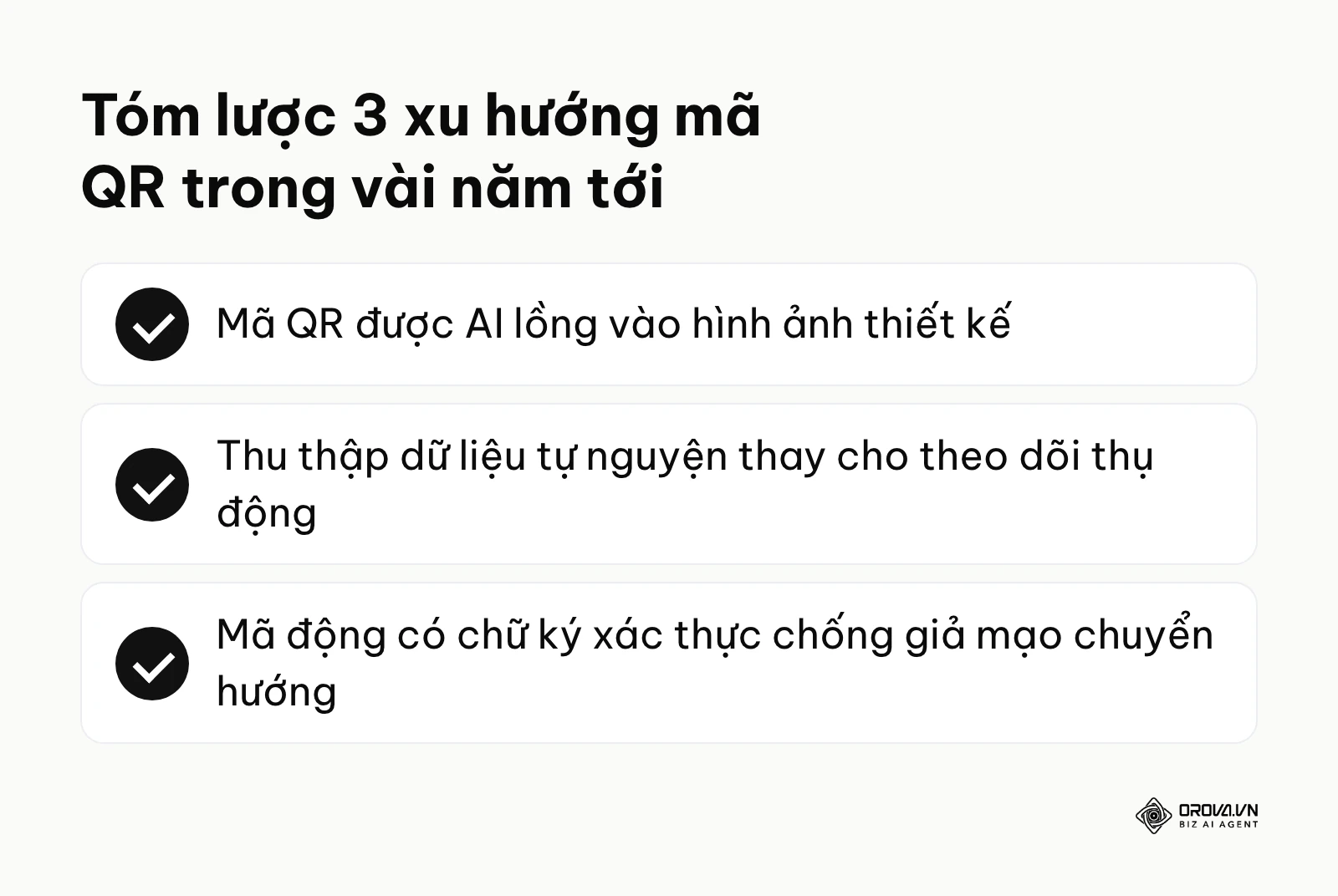 Danh sách 3 xu hướng công nghệ mã QR trong tương lai gần