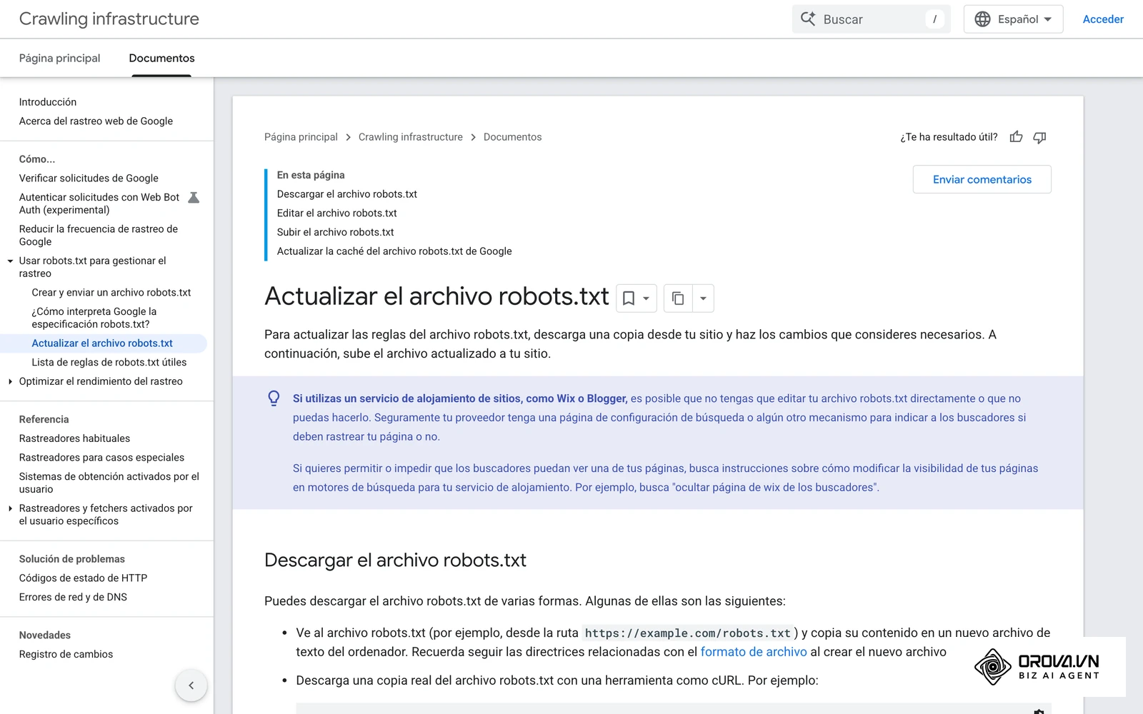 Guía oficial de Google para actualizar el archivo robots.txt y pedir que se vuelva a leer.
