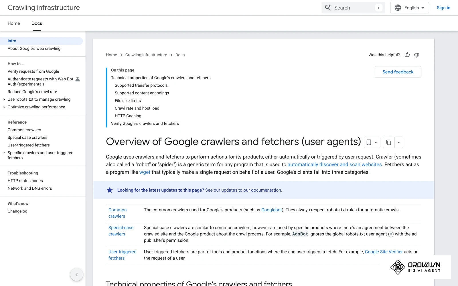 Google's documentation describes how its crawlers move through the web, which is the behavior your own crawl imitates.