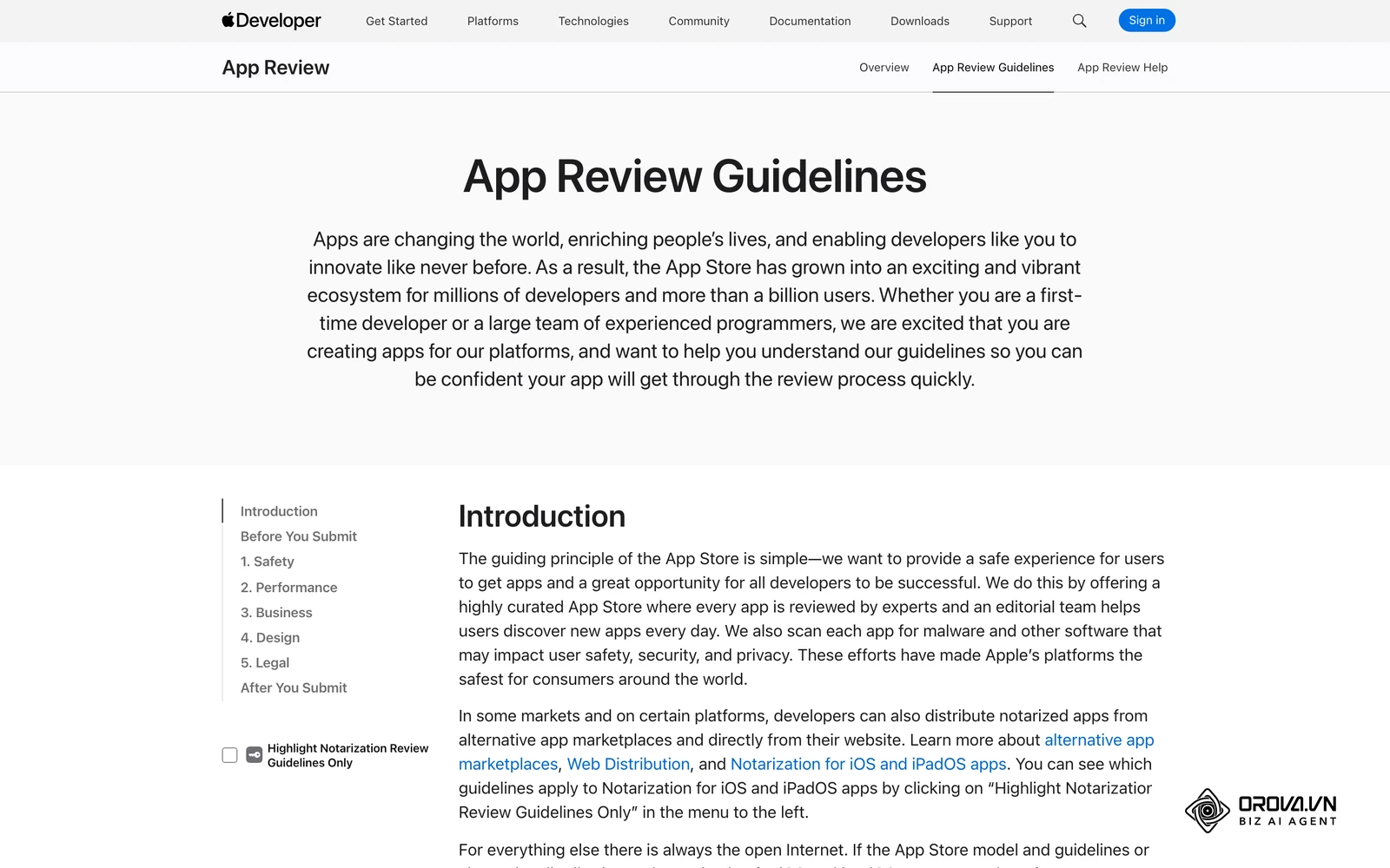 Apple's App Review Guidelines, which set the rules for in-app purchases on iPhone and iPad.