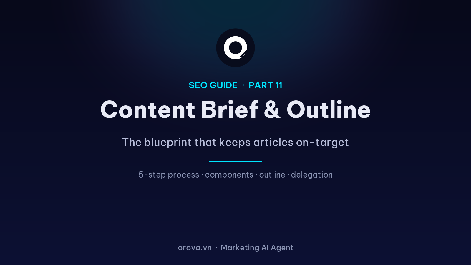 The Content Brief: The Blueprint That Keeps Articles On-Target and Out of the Rewrite Pile