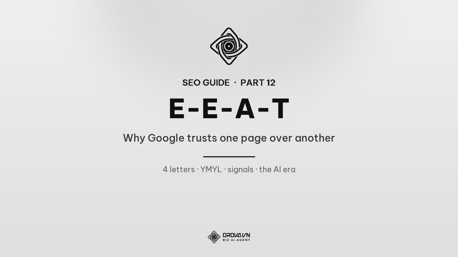 E-E-A-T: Why Google Trusts One Page Over Another — and How to Build That Trust