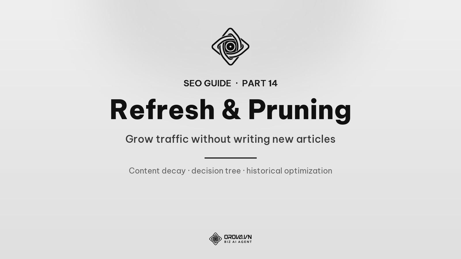 Content Refresh & Pruning: How to Grow Traffic Without Writing New Articles