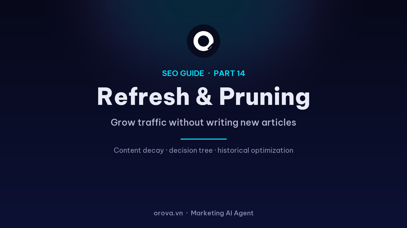 Content Refresh & Pruning: How to Grow Traffic Without Writing New Articles