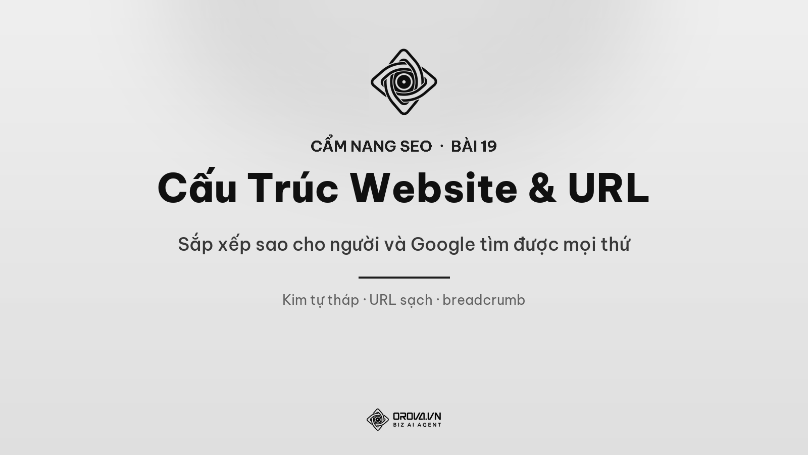 Cấu Trúc Website & URL: Sắp Xếp Sao Cho Người Và Google Tìm Được Mọi Thứ