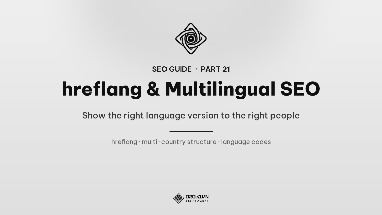 hreflang & Multilingual SEO: Make Google Show the Right Language Version to the Right People
