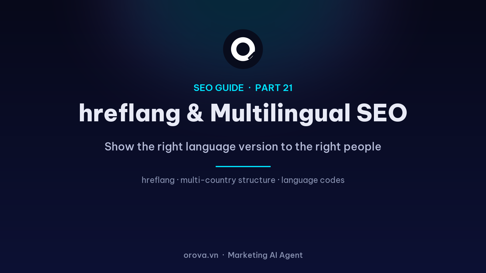 hreflang & Multilingual SEO: Make Google Show the Right Language Version to the Right People