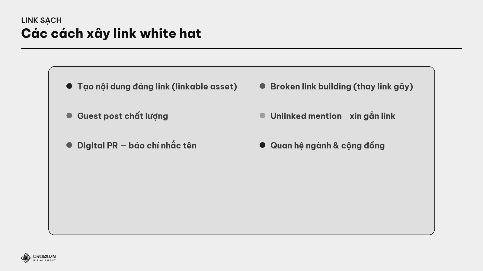 Các cách xây link sạch