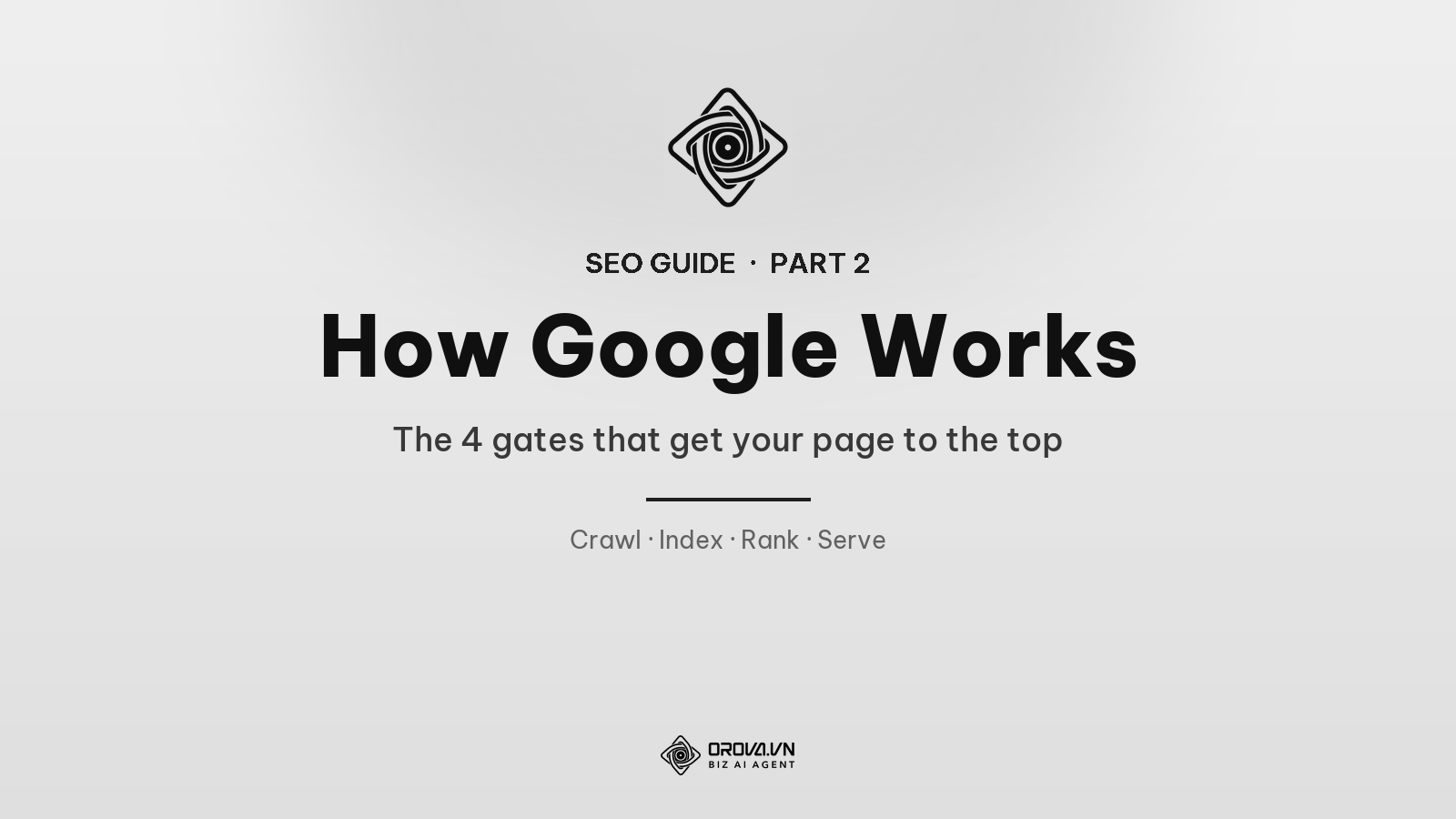 How Google Works: The 4 Gates That Get Your Page to the Top