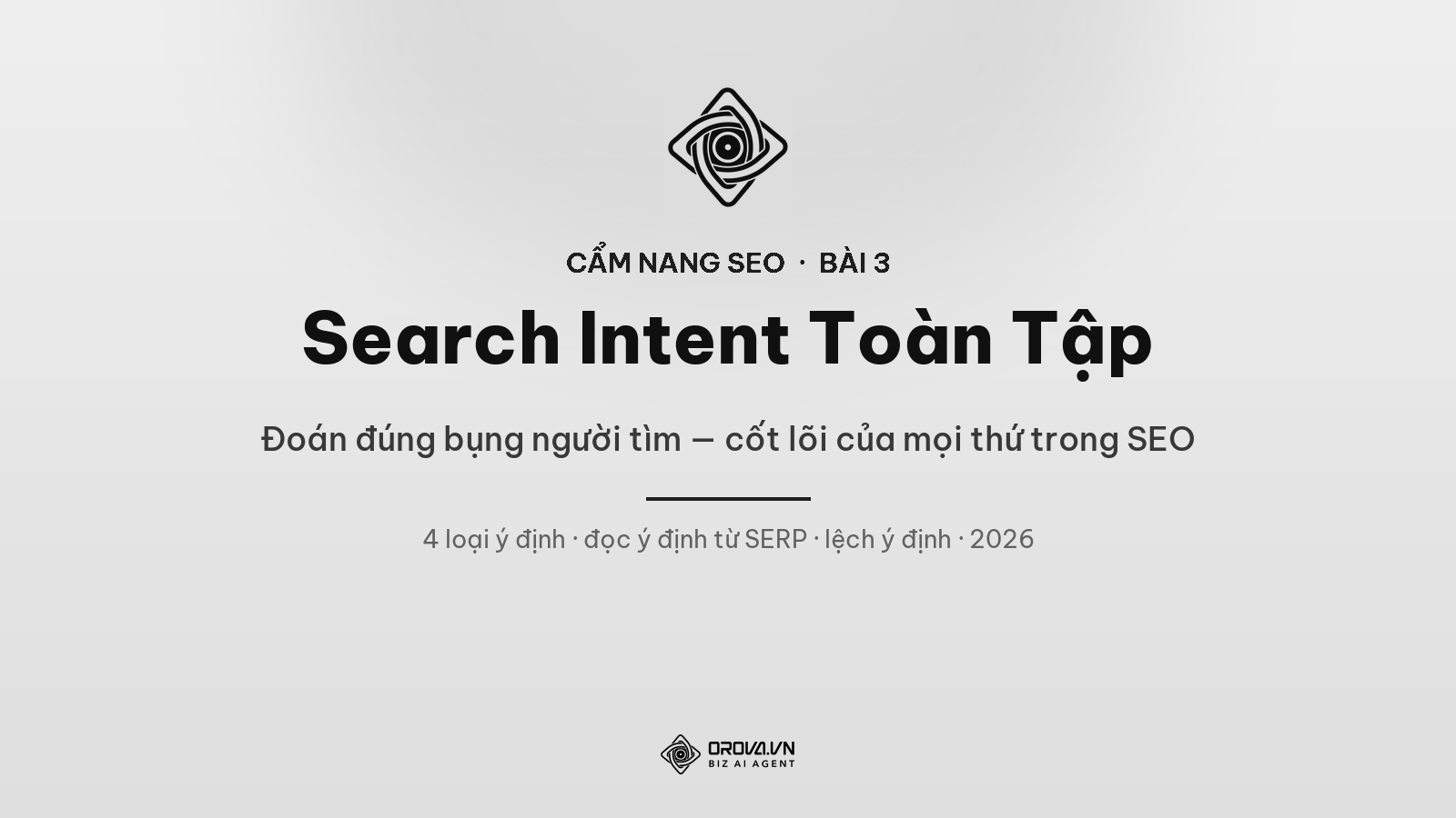 Search Intent: Hiểu Đúng Ý Định Người Tìm Để Không Viết Bài Vô Ích