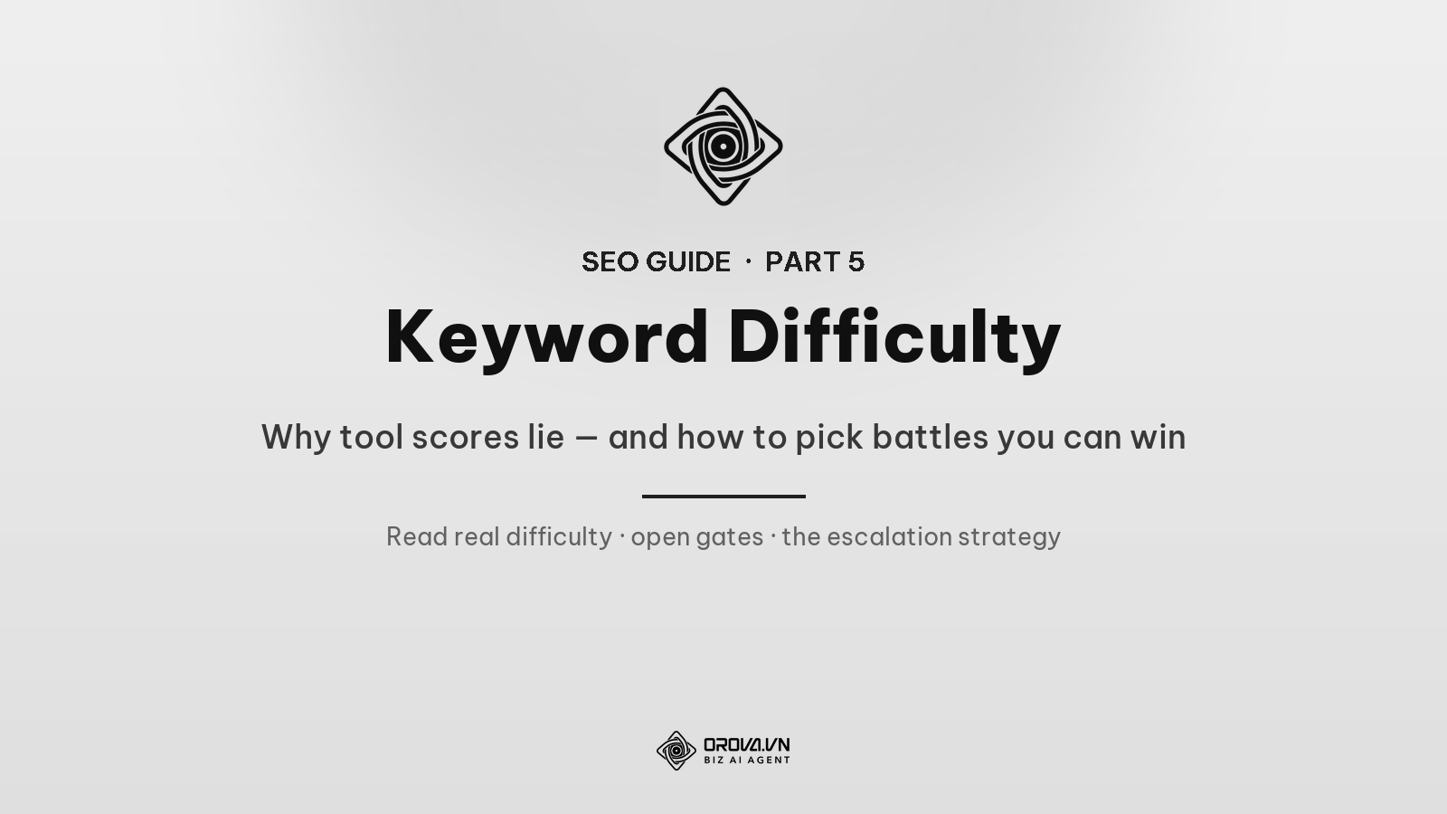 Keyword Difficulty: Why Tool Scores Lie — And How to Pick Keywords You Can Actually Win