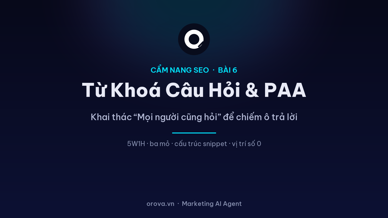 Từ Khoá Câu Hỏi & Đuôi Dài: Khai Thác “Mọi Người Cũng Hỏi” Để Lọt Top Trả Lời