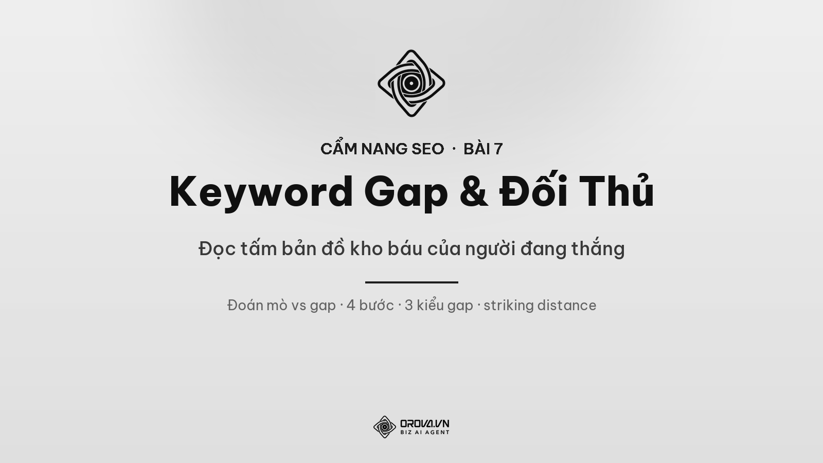 Phân Tích Khoảng Trống Từ Khoá: Tìm Những Chỗ Đối Thủ Có Mà Bạn Chưa Có