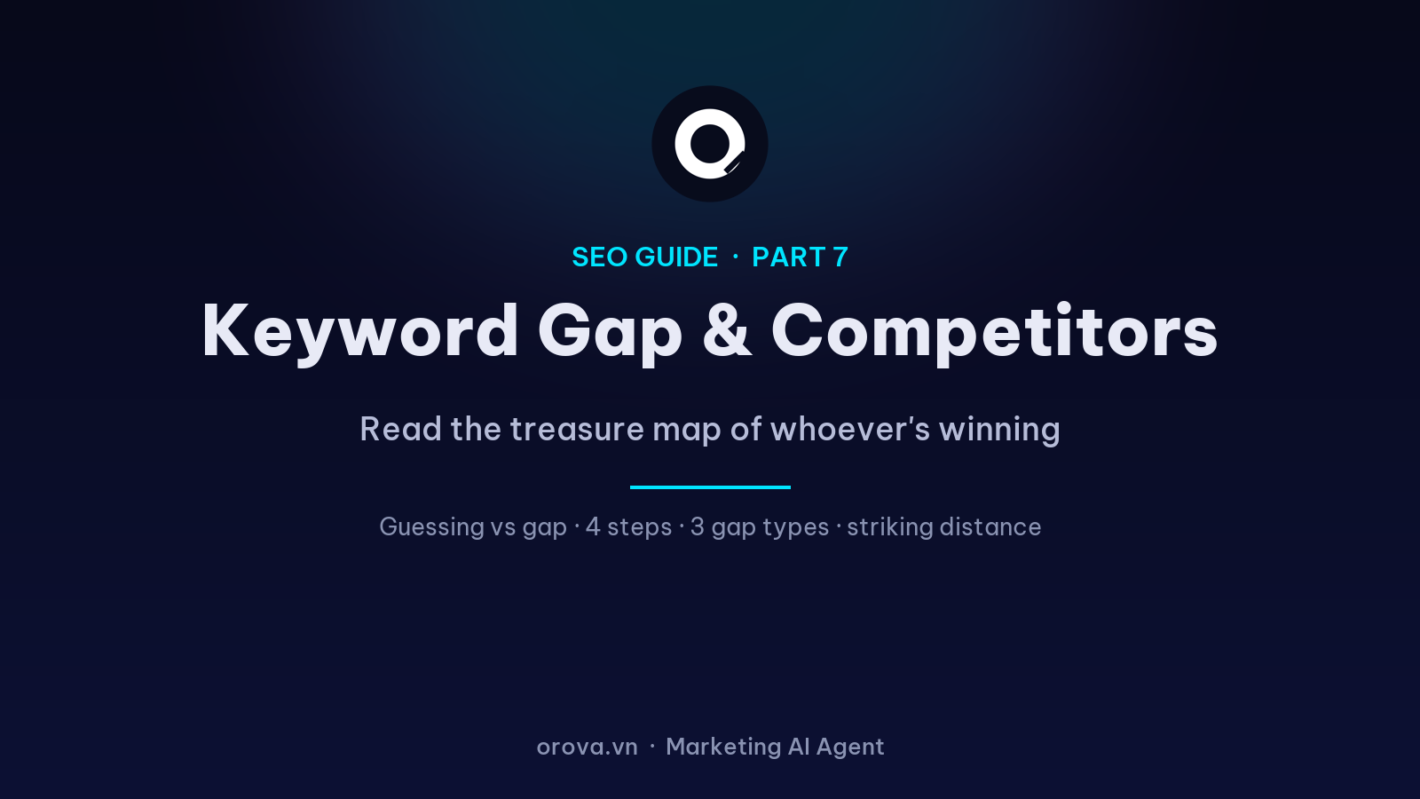Keyword Gap Analysis: Find What Your Rivals Have That You Don't